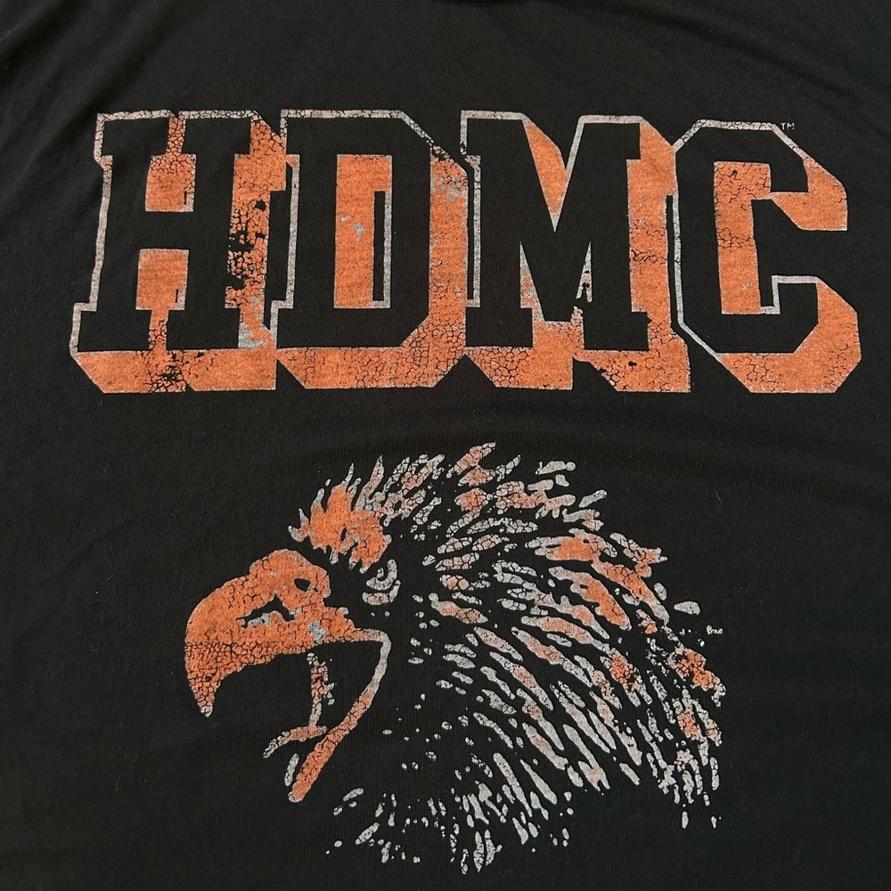 Black Harley Davidson Graphic T-Shirt